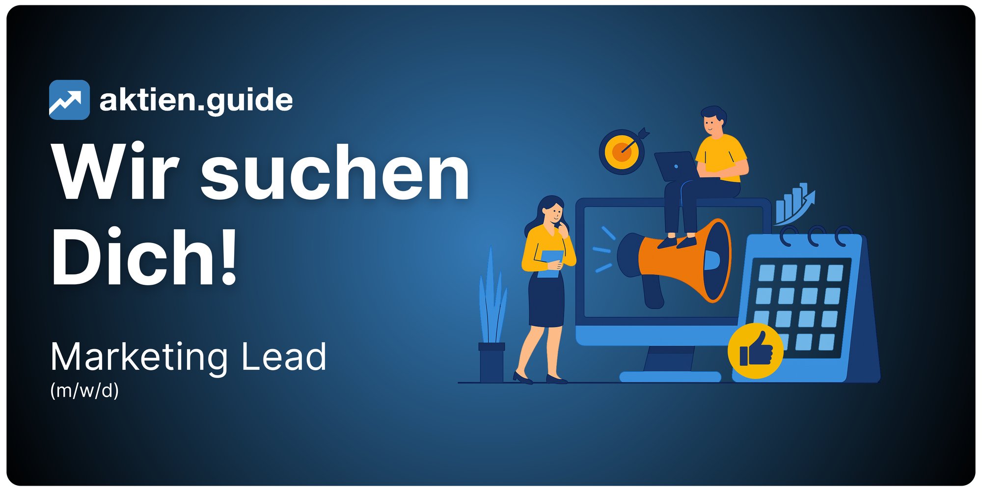 Marketing Lead Stellenanzeige